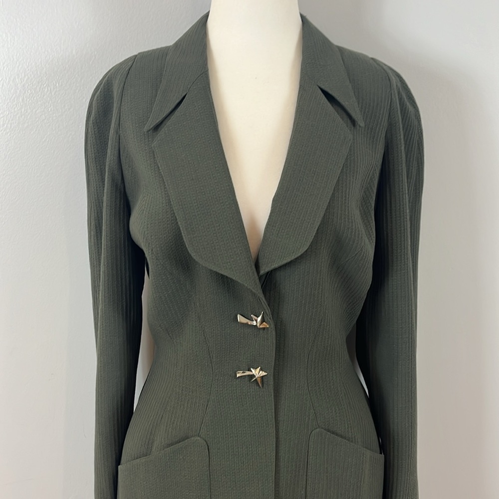 Thierry Mugler Vintage Wool Skirt Suit - Picture 7 of 17
